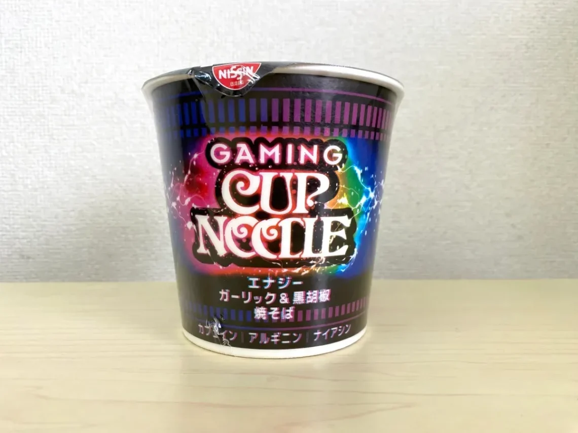 Nissin Launches Energizing Gaming Cup Noodle and Curry Meshi for Gamers