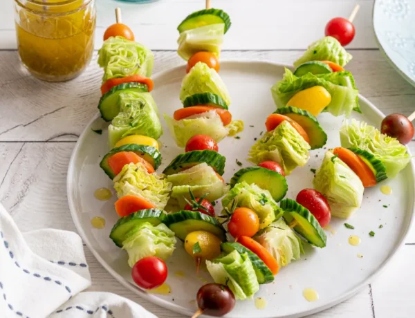 Tantalizing Salad on a Stick Recipe for Fresh & Zesty Delights