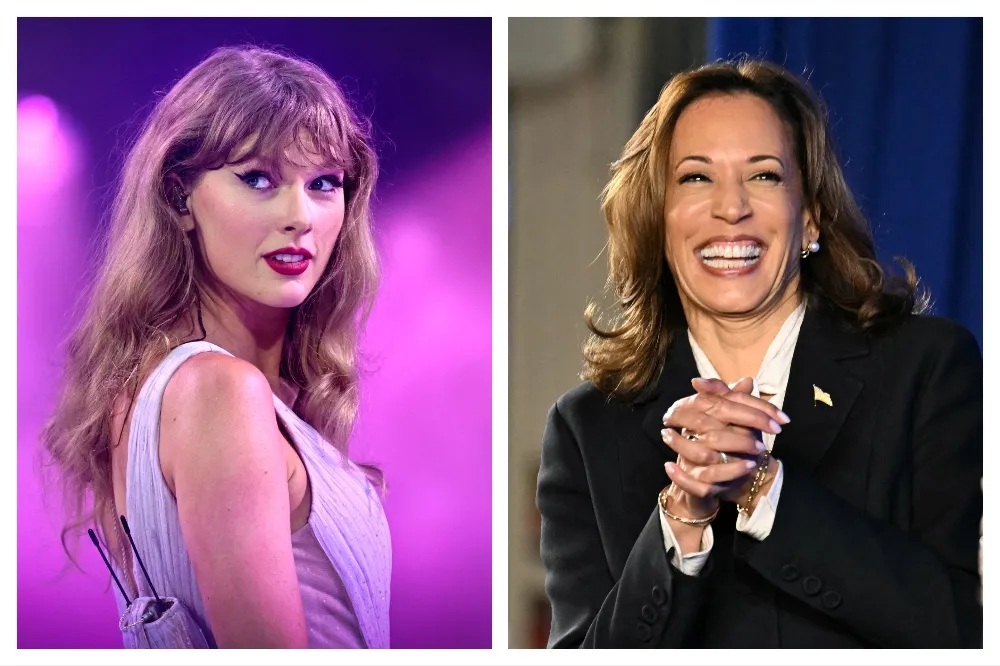 Taylor Swift endorses Kamala Harris